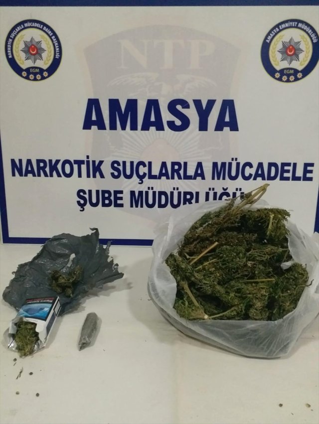 Amasya’da Uyuşturucu Operasyonu