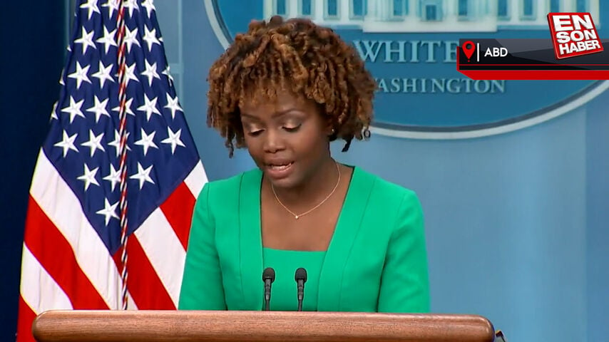 Beyaz Saray Sözcüsü Jean-Pierre, Kamala Harris’e ‘başkan’ dedi