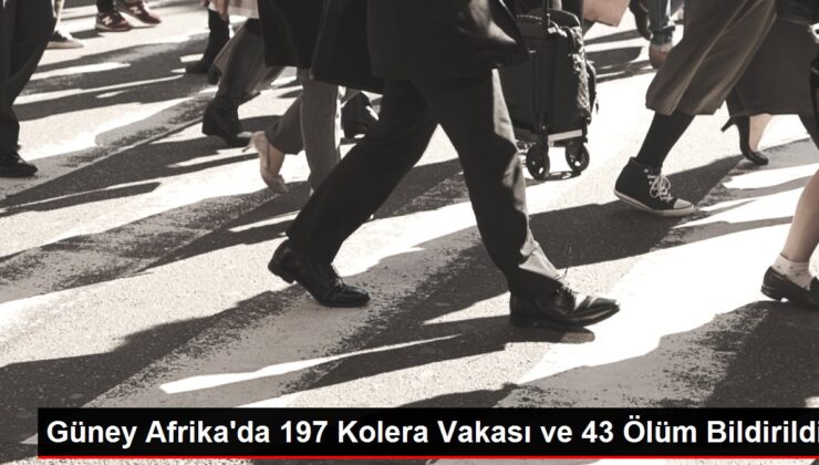Güney Afrika’da Kolera Olayları Artıyor