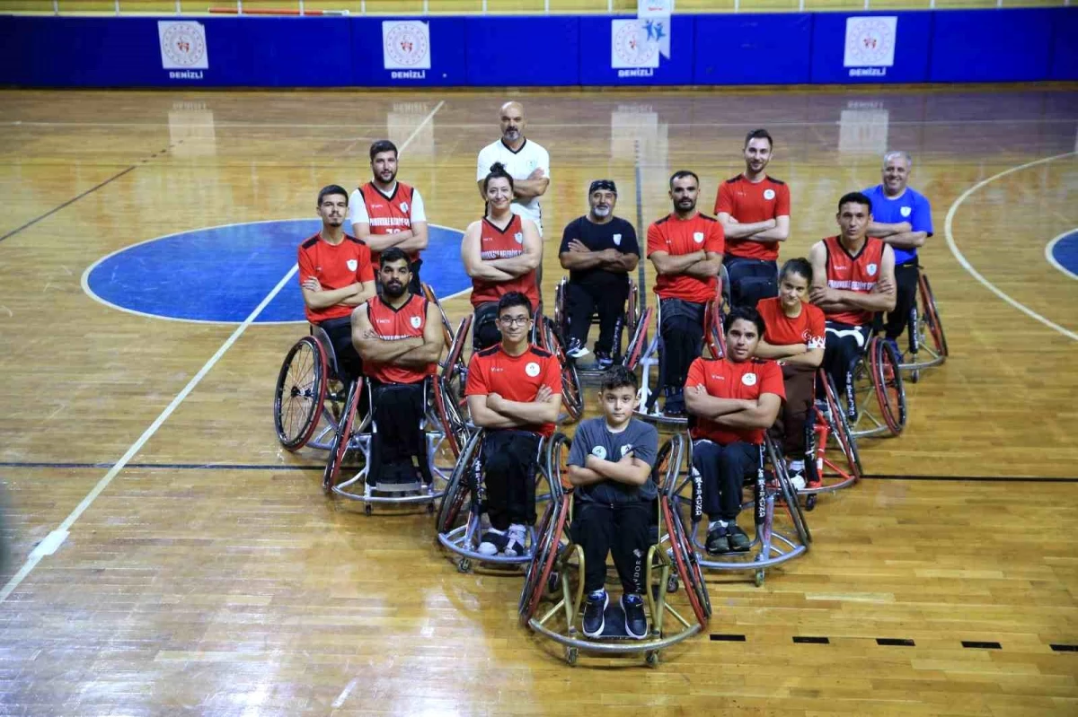 Pamukkale Belediyespor Tekerlekli Sandalye Basketbol Kadrosu 1. Lig’de gayret edecek