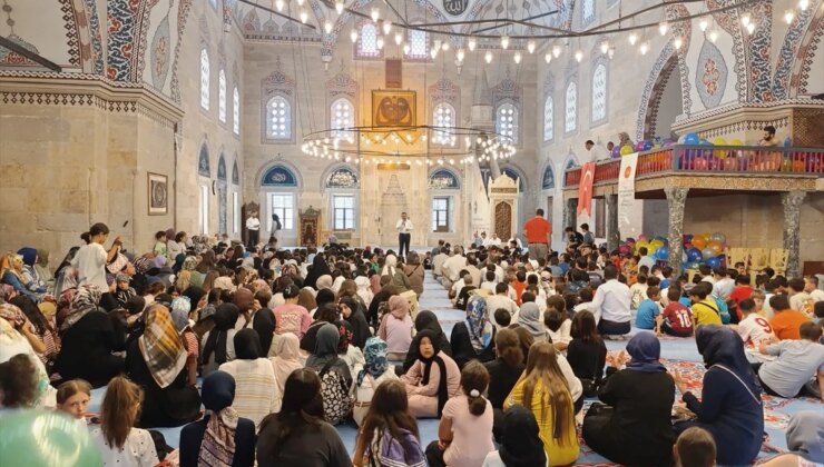 Amasya’da yaz Kuran kursları için kapanış programı yapıldı