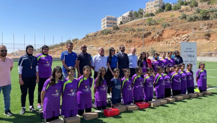 TİKA, Filistinli çocuklara fiyatsız spor eğitimi verdi