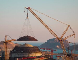 Akkuyu Nükleer Güç Santrali’nde Dış Muhafaza Kabukları Kuruldu