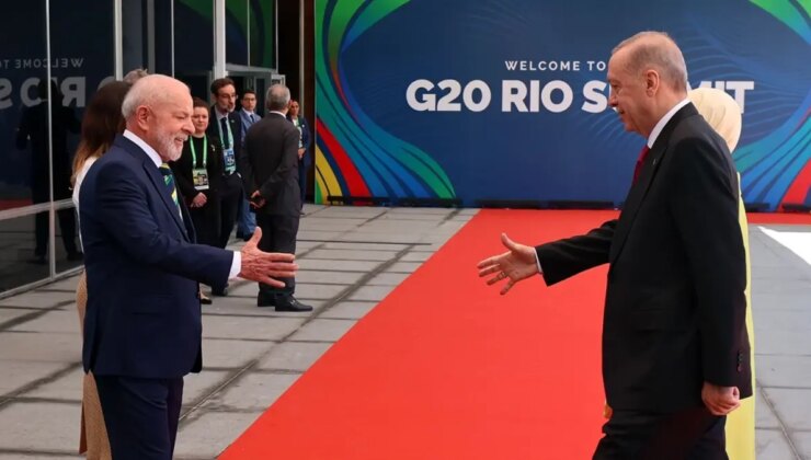 Cumhurbaşkanı Erdoğan, G20 Önderler Doruğu resmi karşılama merasimine katıldı