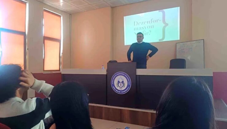 Köşk MYO’da Dezonfarmasyonla Uğraş Semineri İlgiyi Üzerine Çekti