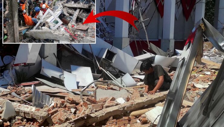 Endonezya’da 7,4 büyüklüğünde zelzele