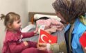 Hastanedeki çocuklara 23 Nisan sürprizi