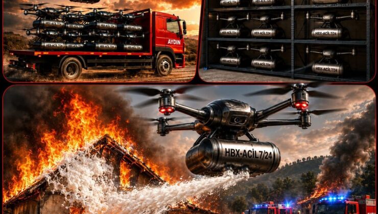 Orman ve arazi yangınları ile gayrette ‘Akıllı Drone” önerisi